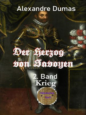 cover image of Der Herzog von Savoyen--2. Band